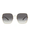 JUST CAVALLI AVIATOR-FRAME METAL SUNGLASSES