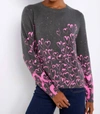 LISA TODD LOVE SPIRAL SWEATER IN SHALE