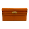 HERMES KELLY LEATHER WALLET (PRE-OWNED)