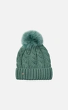 SOIA & KYO WOMEN'S AMALIE POM POM HAT IN SPRUCE