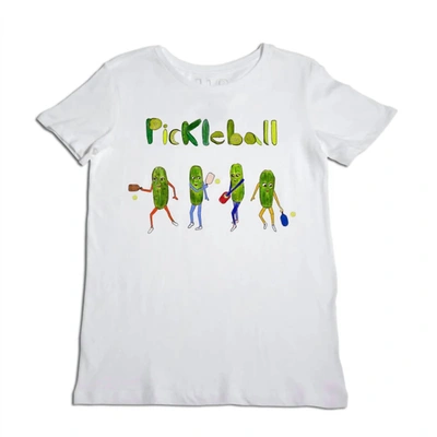 Unfortunate Portrait Women's Pickleball T-shirt In White