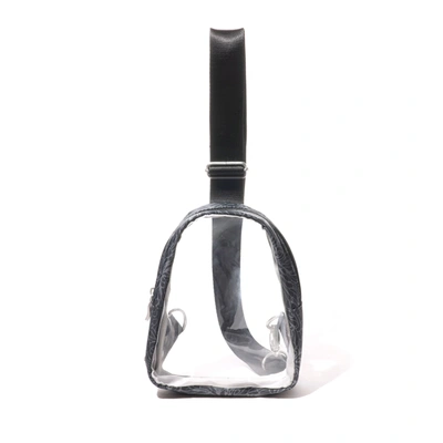 Baggallini Clear Stadium Mini Sling In Black