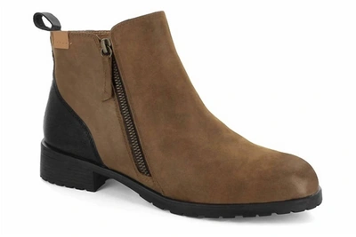 Strive Sandringham Leather Boots In Brown