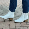 CORKYS FOOTWEAR STARBOARD ANKLE BOOT IN WHITE