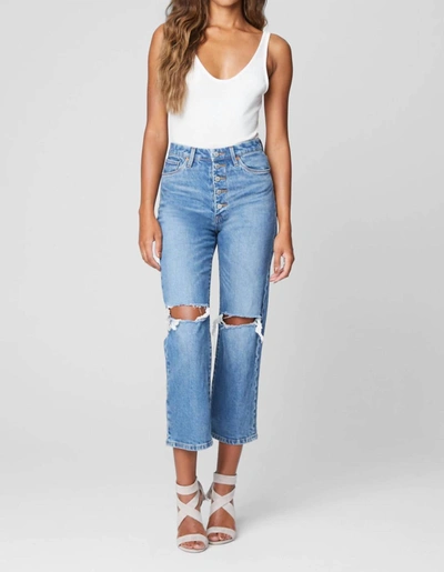 Blanknyc Straight Leg Jean In Blue