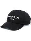 BALMAIN BALMAIN BASEBALL HAT WITH EMBROIDERY