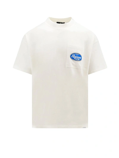 Represent Graphic-print Cotton T-shirt In White