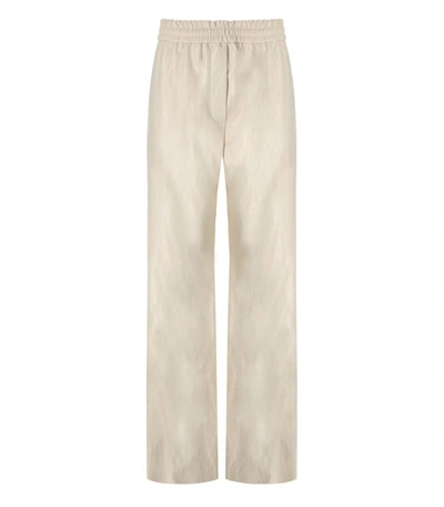 Weekend Max Mara Brezza Ivory Wide Leg Trousers