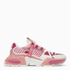 Dolce & Gabbana Airmaster Chunky Mesh Sneakers In White