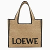 LOEWE LOEWE | NATURAL LOEWE FONT LARGE TOTE BAG