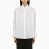 Ivy & Oak White Elvie Cotton Shirt In White