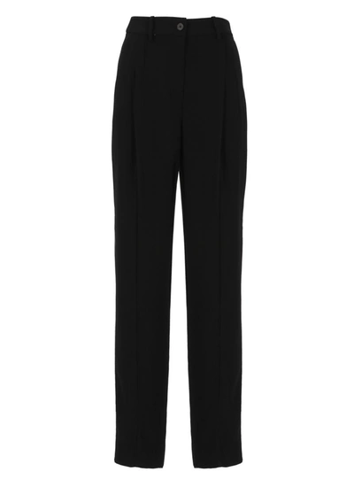 Calvin Klein Pinces Trousers In Black