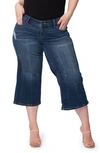 SLINK JEANS MID RISE WIDE LEG CROP JEANS