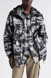 OFF-WHITE X-RAY PRINT ECONYL® NYLON HOODED WINDBREAKER JACKET