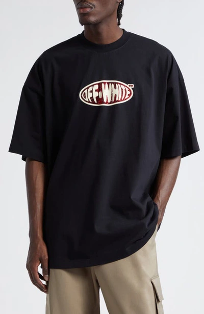 Off-white Crystal-embellished Logo-print Cotton-jersey T-shirt In Multi