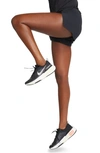 Nike Women's Aeroswift Dri-fit Adv Mid-rise Brief-lined 3" Running Shorts In Black/ White