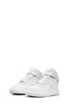 Nike Force 1 Mid Easyon Sneaker In White/ White/ White