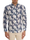 Robert Graham Dominus Tailored Fit Floral Cotton Button-up Shirt In Multi