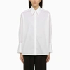 Ivy & Oak White Elvie Cotton Shirt In White