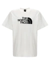 The North Face White And Black Easy Bambino T Shirt In White/black