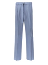 LANVIN FRONT PLEAT PANTS LIGHT BLUE