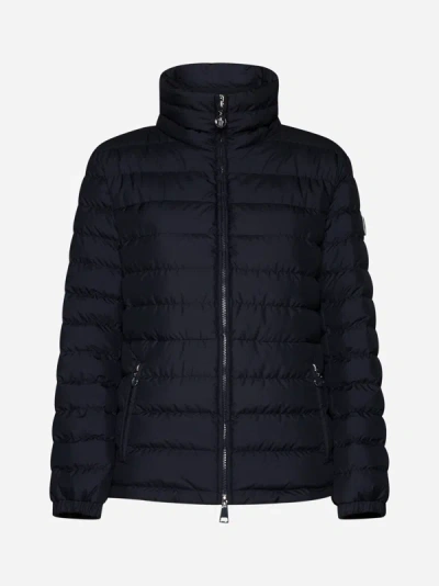 Moncler Coats In Blue