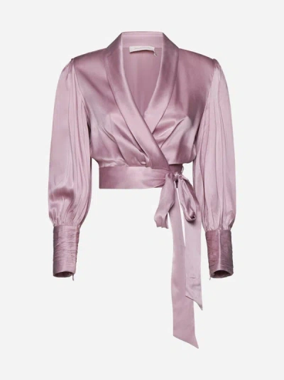 Zimmermann Tops In Pink