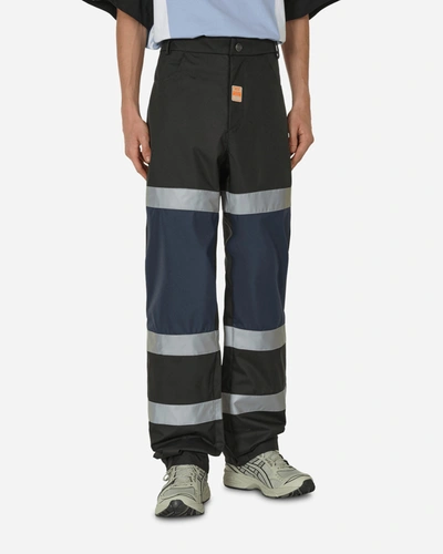 Martine Rose Safety Straight-leg Trousers In Blue