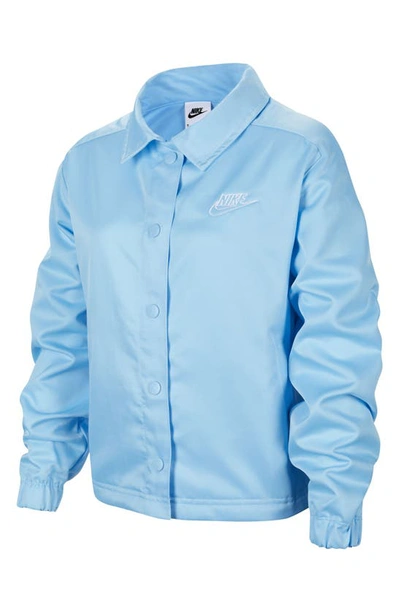 Nike Sportswear Big Kids' (girls') Jacket In Blue