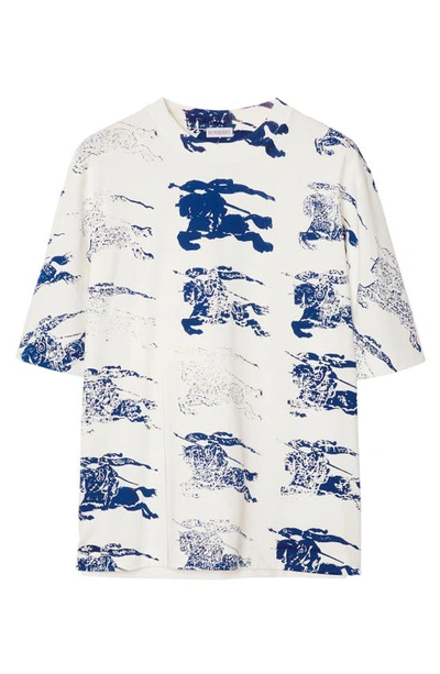 Burberry Ekd Cotton T-shirt In Multi