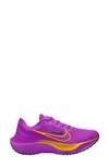 Nike Zoom Fly 5 Rubber-trimmed Mesh Sneakers In Hyper Violet/orange/black