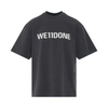 We11 Done Basic Logo Large T-shirt In Black