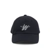 WE11 DONE WD ONE LOGO CAP