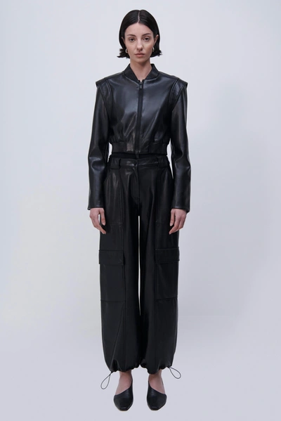 Jonathan Simkhai Doreen Jacket In Black