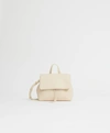Mansur Gavriel Mini Soft Lady Leather Bag In Avorio