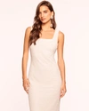 Ramy Brook Madelane Plunging Maxi Dress In Ivory Bead