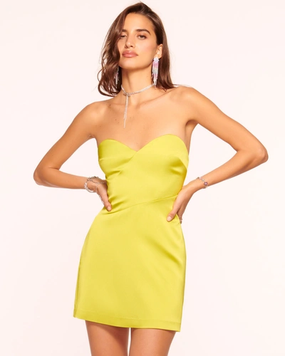 knee length dresses for ladies Alya Strapless Mini Dress in Purple