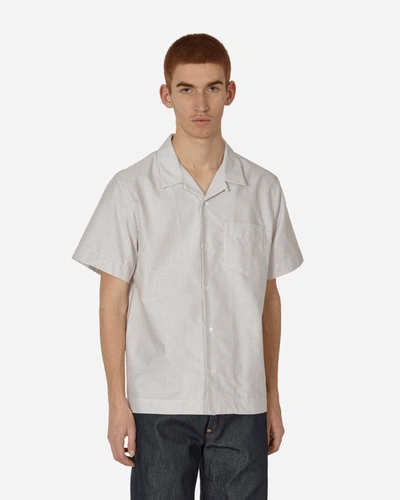 A.p.c. Lloyd Shortsleeve Shirt In Beige