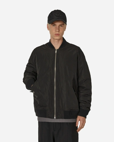 Undercover Ma-1 Bomber Jacket In Black