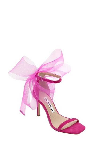 Charles David Emotional Heeled Sandal In Fuchsia