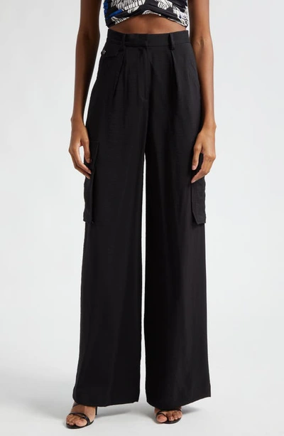 RAMY BROOK EMIL HIGH WAIST WIDE LEG PANTS