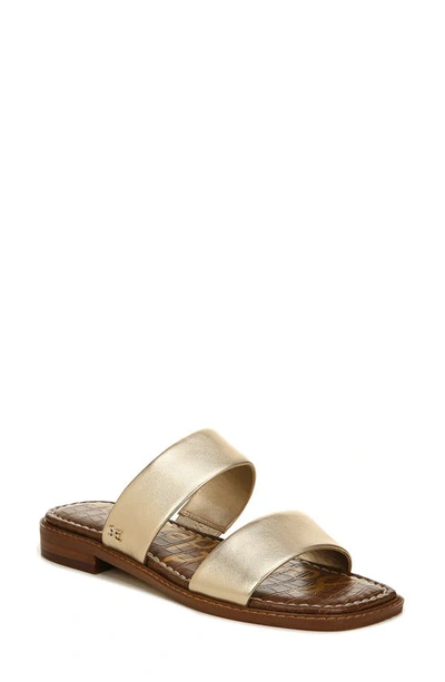 Sam Edelman Women's Haydee Strappy Slide Sandals Women's Shoes In Brown