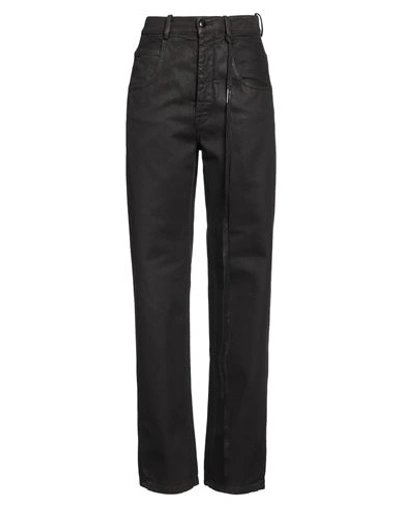 Ann Demeulemeester Woman Pants Dark Brown Size 6 Cotton