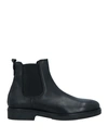 John Bakery Man Ankle Boots Black Size 7 Soft Leather