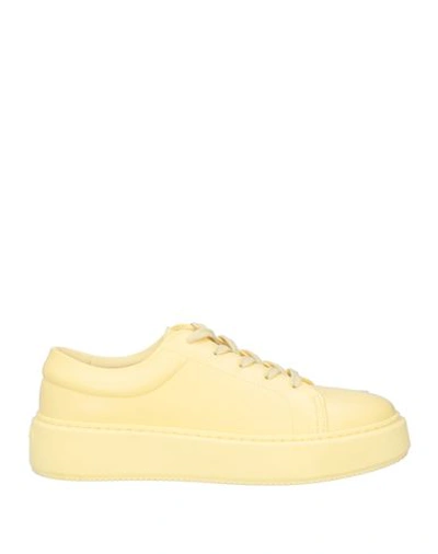 Ganni Yellow Vegea Sneakers