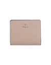 Furla Camelia S Compact Wallet Woman Wallet Light Brown Size - Leather In Neutral