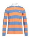 Polo Ralph Lauren Man Sweater Pastel Blue Size S Cotton