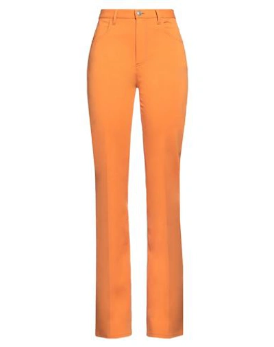 Marni Woman Pants Orange Size 6 Viscose, Polyamide, Elastane