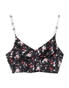 Rabanne Paco  Woman Top Black Size 8 Polyester In Black