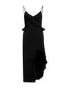 David Koma Woman Mini Dress Black Size 4 Acetate, Viscose, Elastane, Polyamide